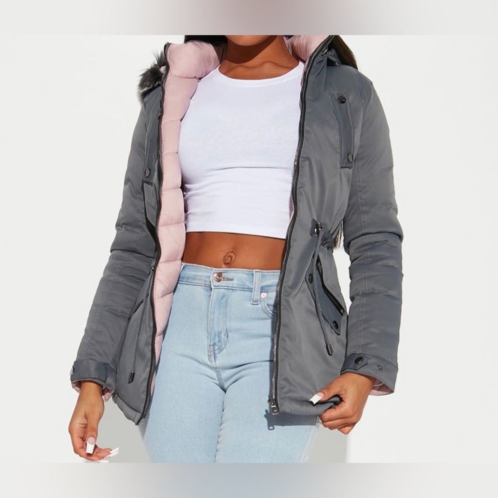 Pink/Gray Jacket - Picture 4 of 11